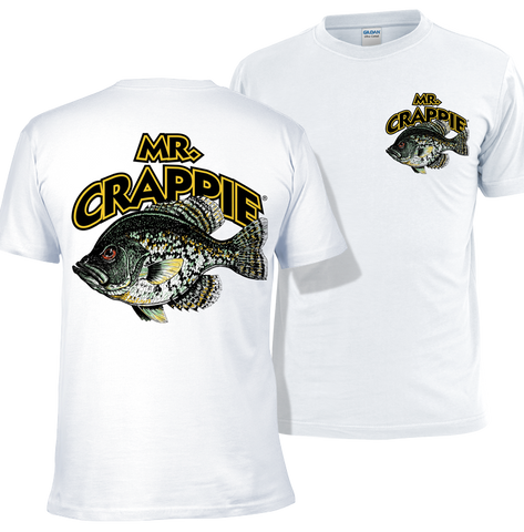 New Mr. Crappie Throw Back T-Shirt